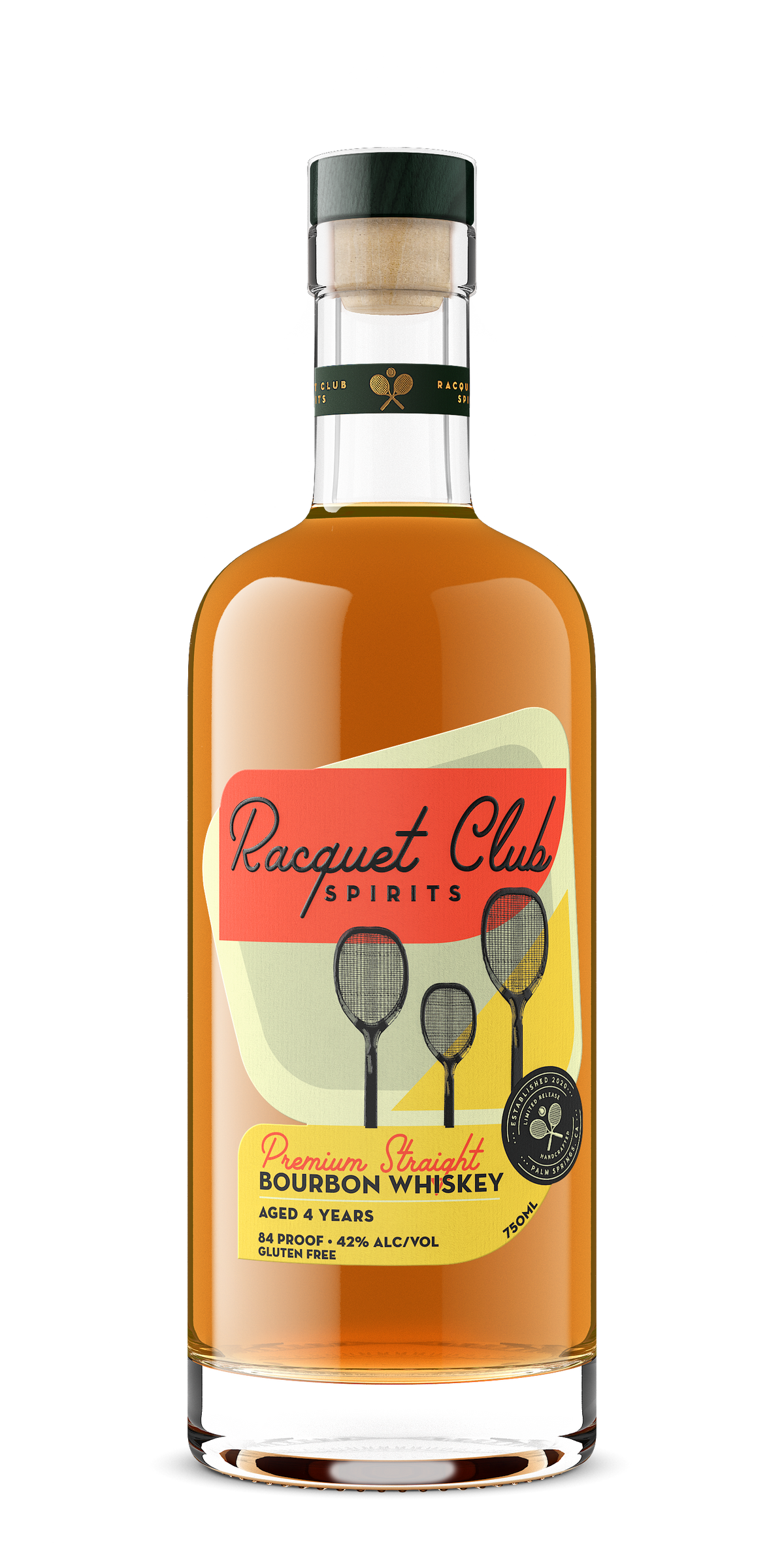 Racquet Club Spirits Bourbon Whiskey