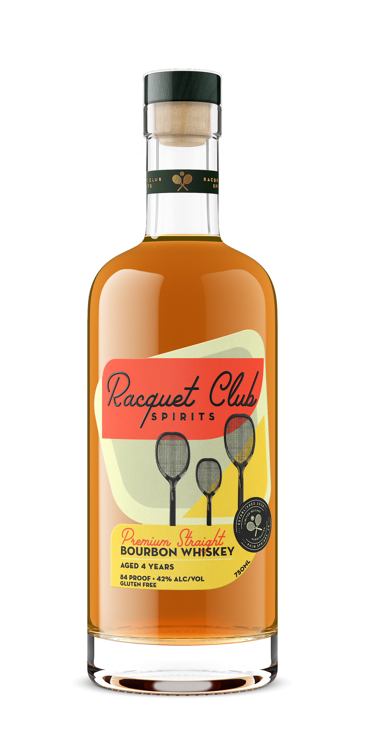 Racquet Club Spirits Bourbon Whiskey